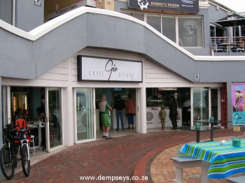 entrance to gio caffe