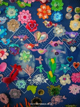 colour burst of brooches
