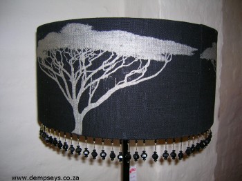 beaded lamp shade