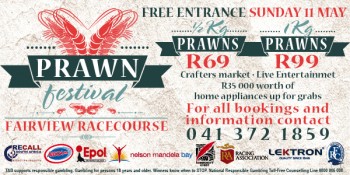 PE Prawn Festival - Banner