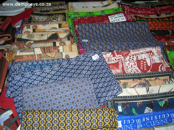 great variety of shweshwe materials