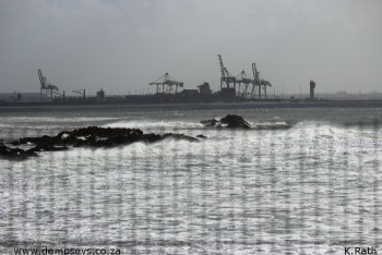 through the wire, raging seas