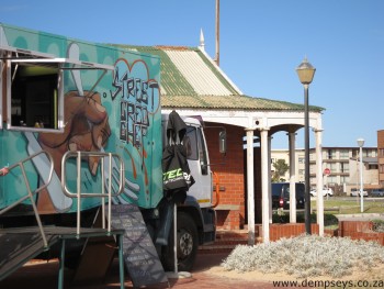 an important food van: "street cred chef"
