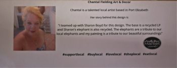 chantal fielding for art and decor, locally yours market